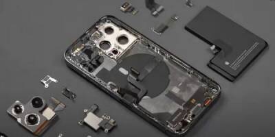 Специалисты iFixit разобрали новый Apple iPhone 13 Pro - playground.ru