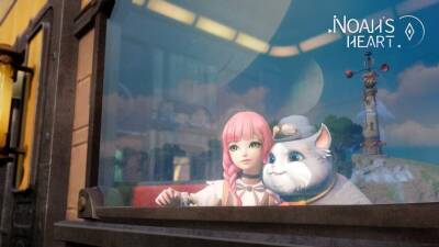 Нова и жирный кот — Представлены официальные маскоты MMORPG Noah's Heart - mmo13.ru - Китай