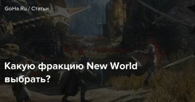 Какую фракцию New World выбрать? - goha.ru