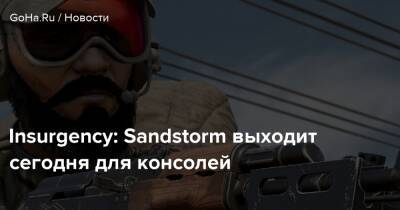 Insurgency: Sandstorm выходит сегодня для консолей - goha.ru