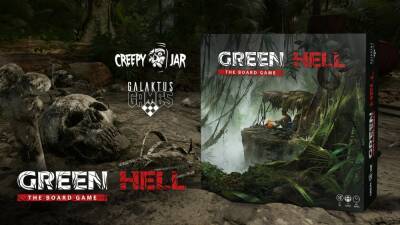 Настольная игра Green Hell: The Board Game успешно профинансирована на Kickstarter - cubiq.ru
