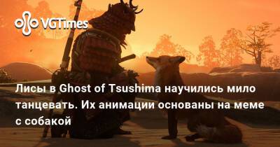 Лисы в Ghost of Tsushima научились мило танцевать. Их анимации основаны на меме с собакой - vgtimes.ru