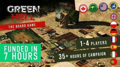 Настольная игра по мотивам Green Hell профинансирована на Kickstarter за 7 часов - mmo13.ru