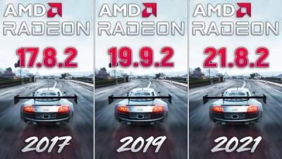 AMD за 4 года суммарно повысила производительность Radeon RX 580 на 18% - playground.ru