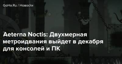 Aeterna Noctis: Двухмерная метроидвания выйдет в декабря для консолей и ПК - goha.ru