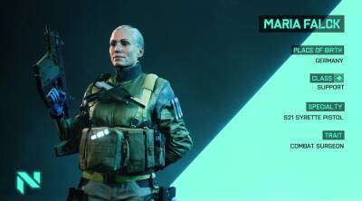 Адам Фриман - Мария Фальк - Создатели Battlefield 2042 ослабили одного из персонажей ещё до премьеры - gametech.ru
