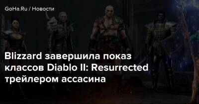 Blizzard завершила показ классов Diablo II: Resurrected трейлером ассасина - goha.ru