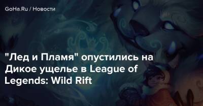 “Лед и Пламя” опустились на Дикое ущелье в League of Legends: Wild Rift - goha.ru