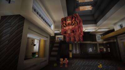 Демоны в кубическом мире — новый мод превратил Minecraft в Doom (2016) - igromania.ru