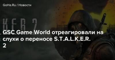 GSC Game World отреагировали на слухи о переносе S.T.A.L.K.E.R. 2 - goha.ru - Сша - Usa