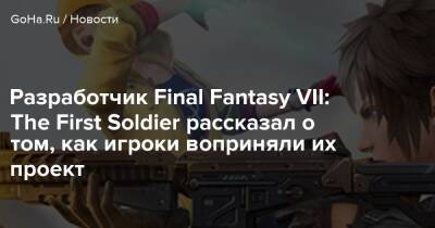 Разработчик Final Fantasy VII: The First Soldier рассказал о том, как игроки воприняли их проект - goha.ru