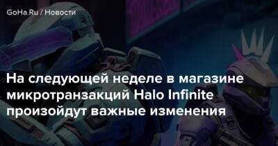 Джерри Хук (Jerry Hook) - На следующей неделе в магазине микротранзакций Halo Infinite произойдут важные изменения - goha.ru