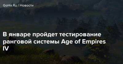 В январе пройдет тестирование ранговой системы Age of Empires IV - goha.ru