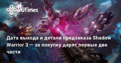 Дата выхода и детали предзаказа Shadow Warrior 3 — за покупку дарят первые две части - vgtimes.ru