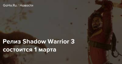 Релиз Shadow Warrior 3 состоится 1 марта - goha.ru