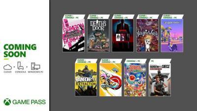 Скоро в Xbox Game Pass: Rainbow Six Extraction, Hitman Trilogy, Death’s Door и другое - microsoftportal.net