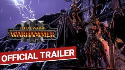 Новый трейлер Total War: Warhammer 3 посвящен новой играбельной фракции - Демоны Хаоса - playground.ru