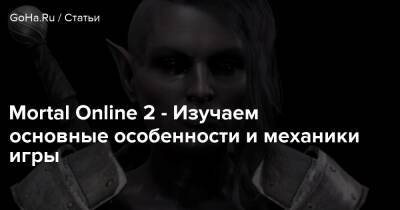 Mortal Online 2 - Изучаем основные особенности и механики игры - goha.ru
