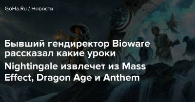 Арин Флинный - For Honor - Бывший гендиректор Bioware рассказал какие уроки Nightingale извлечет из Mass Effect, Dragon Age и Anthem - goha.ru