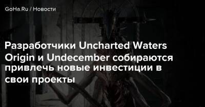 Разработчики Uncharted Waters Origin и Undecember собираются привлечь новые инвестиции в свои проекты - goha.ru