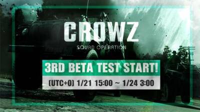 Начался третий этап ЗБТ мультиплеерного шутера CROWZ - mmo13.ru
