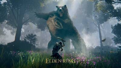 From Software поделилась новым скриншотом Elden Ring с гигантским медведем - playground.ru