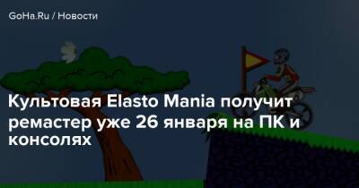 Raven Qa - Культовая Elasto Mania получит ремастер уже 26 января на ПК и консолях - goha.ru - Washington