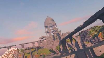 Игра в игре: геймер воссоздал весь мир Genshin Impact в Minecraft – невероятный трейлер - games.24tv.ua