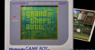 Инженер запустил GTA V на Game Boy - cybersport.ru