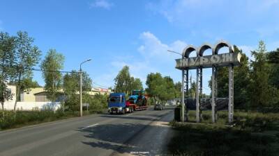 Новые скриншоты из будущего DLC Heart of Russia - стелы на въезде в города - playground.ru - Россия