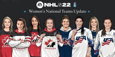 В NHL 22 появились женские команды - zoneofgames.ru - Германия - Финляндия - Канада - Чехия - Венгрия - Дания