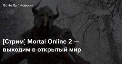 [Стрим] Mortal Online 2 — выходим в открытый мир - goha.ru