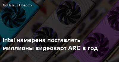 Радж Кодури - Intel намерена поставлять миллионы видеокарт ARC в год - goha.ru