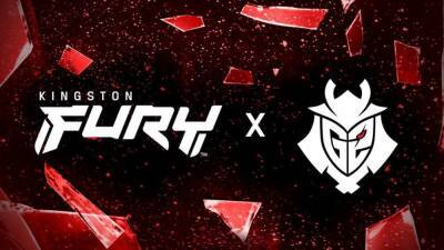 Бренд Kingston Fury объявил о партнерстве с киберспортивной командой G2 Esports - cubiq.ru - Kingston