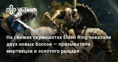 На свежих скриншотах Elden Ring показали двух новых боссов — призывателя мертвецов и золотого рыцаря - vgtimes.ru - Россия