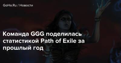 Команда GGG поделилась статистикой Path of Exile за прошлый год - goha.ru