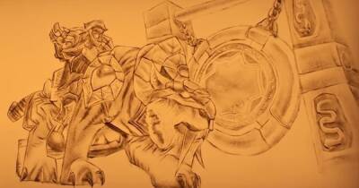 Земел Темных - Художник нарисовал сцены из World of Warcraft с помощью песка - cybersport.ru