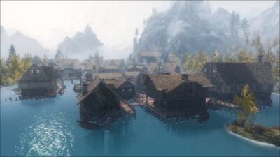 Игрок в Valheim создаёт в выживалке Рифтен из The Elder Scrolls V: Skyrim - igromania.ru - Рифтен