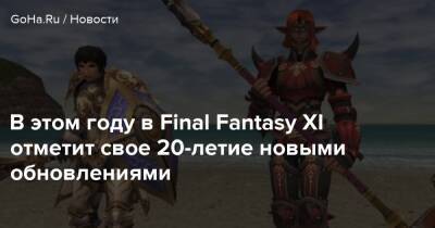 В этом году в Final Fantasy XI отметит свое 20-летие новыми обновлениями - goha.ru