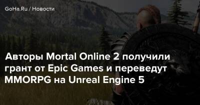 Ли Юэ - Авторы Mortal Online 2 получили грант от Epic Games и переведут MMORPG на Unreal Engine 5 - goha.ru