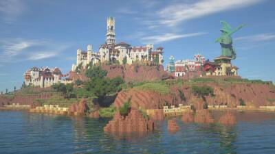 Более тысячи часов работы: энтузиаст создал в Minecraft невероятный средиземноморский город - games.24tv.ua - Узбекистан