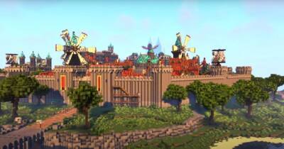 В Minecraft воссоздали город из Genshin Impact — на это ушло пять месяцев - cybersport.ru - Мондштадт