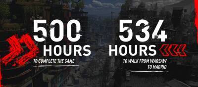 Полное прохождение Dying Light 2 займет 500 часов - zoneofgames.ru - Мадрид - Варшава - Madrid - Warsaw