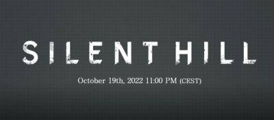 20 октября проведут официальную трансляцию, посвященную будущему Silent Hill - zoneofgames.ru - Москва