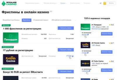 Фриспины в онлайн казино – лучший бонус для гемблеров - genapilot.ru