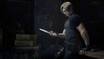 Пасхалка с ножом в ремейке Resident Evil 4 приятно отсылает к RE2 - playground.ru