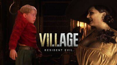 Лесли Нильсена - Маколей Калкин из "Один дома" попал в деревню Resident Evil Village - playground.ru - Detroit - Димитреск