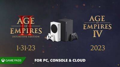 Консольный релиз Age of Empires IV и Age of Empires II состоится в 2023 году - lvgames.info