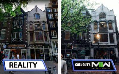 Игра или реальность? Появилось сравнение Call of Duty: Modern Warfare 2 с настоящим Амстердамом - gametech.ru - Голландия - Амстердам