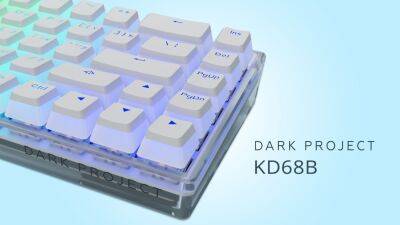 Dark Project представляет ультракомпактную механическую клавиатуру KD68b - cubiq.ru - Россия
